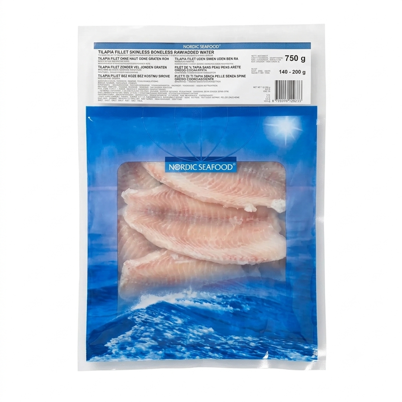 Nordic Seafood Tilapiafilet Nettogewicht 750 g