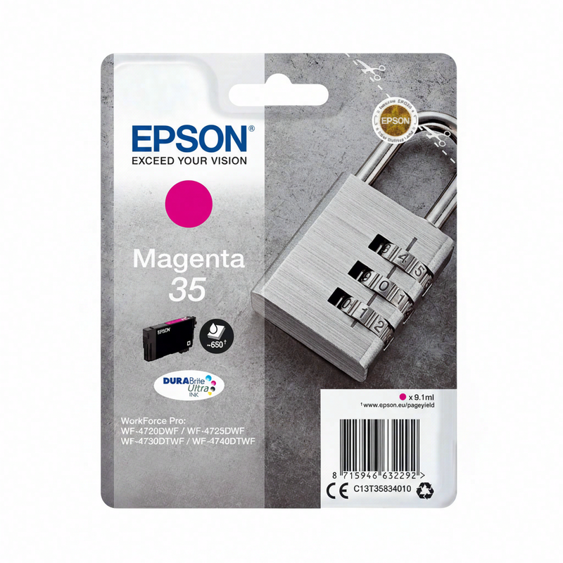 Epson Hangslot singlepack magenta 35 DURABrite Ultra inkt
