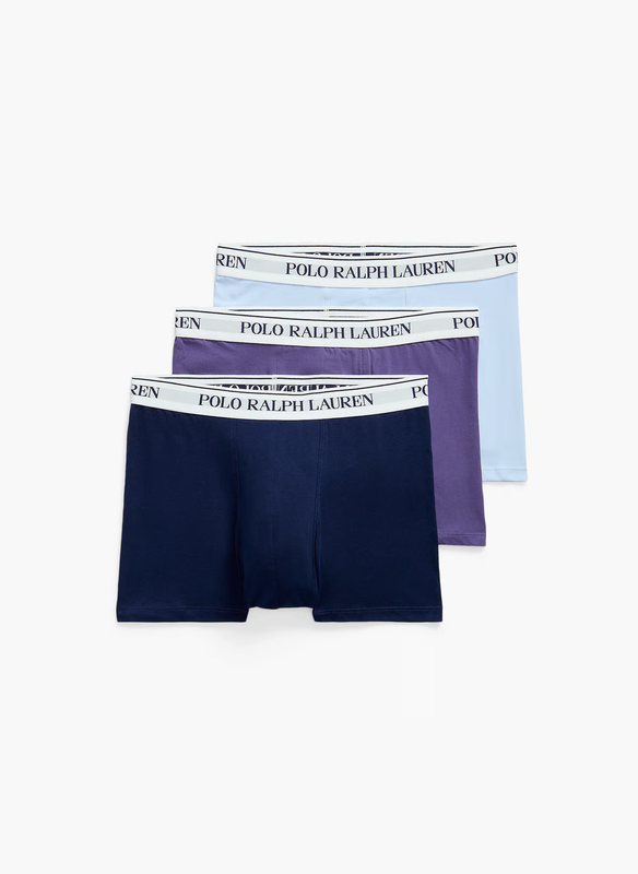 Classic Stretch-Cotton Trunk 3-Pack Jnbery/Oxfrd Blue/Cruise Navy XL 714830299175