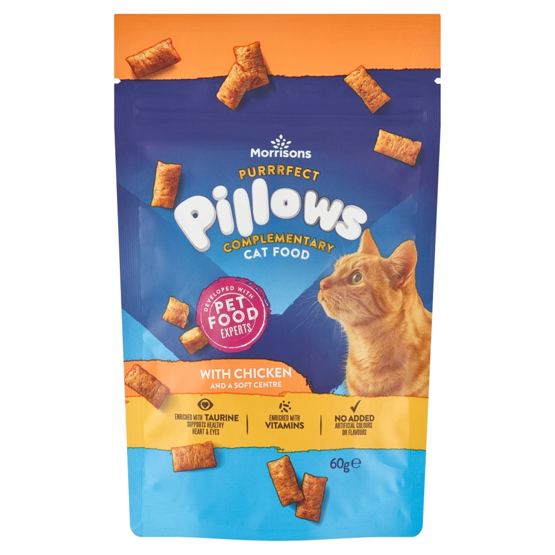 Chicken Cat Snack Pillows 60g