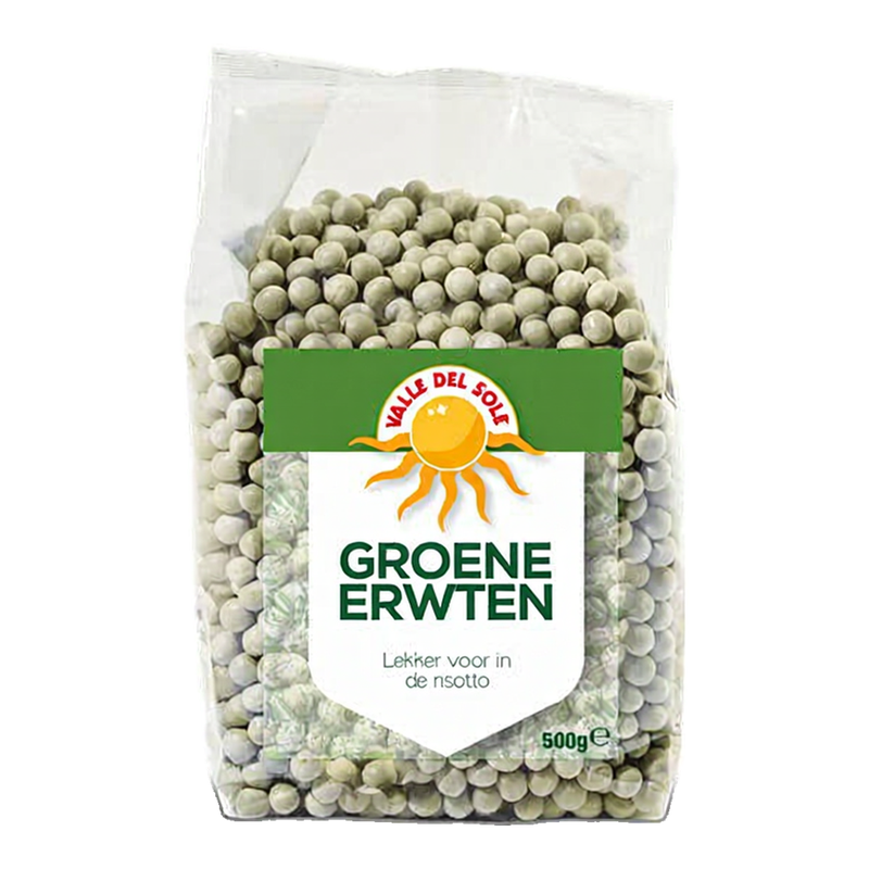 Valle Del Sole Groene Erwten - 500 g