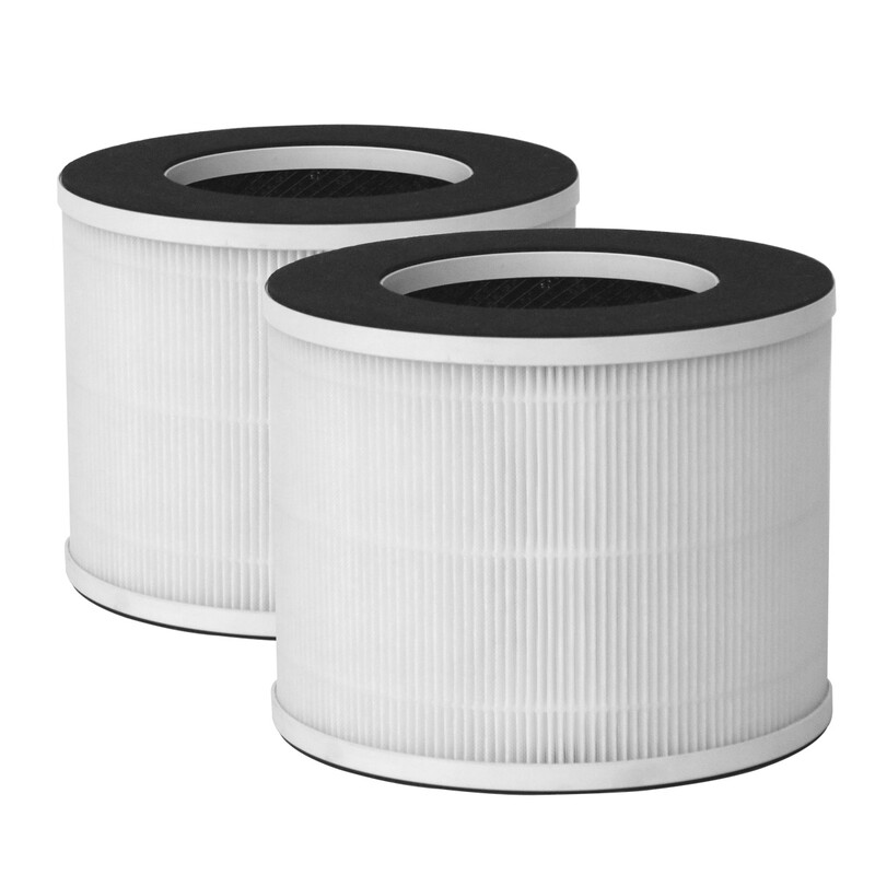 TRULIVA Vervangingsfilter voor KJ260 luchtreiniger, H13 True HEPA & actieve koolstoffilter, 4-traps filtratie, compatibel vervangend luchtfilter