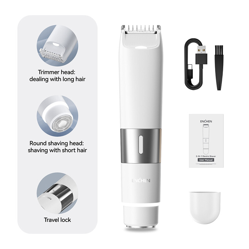 A3 2-in-1 Dual Head Electric Shaver For Face & Body Grooming,1pc