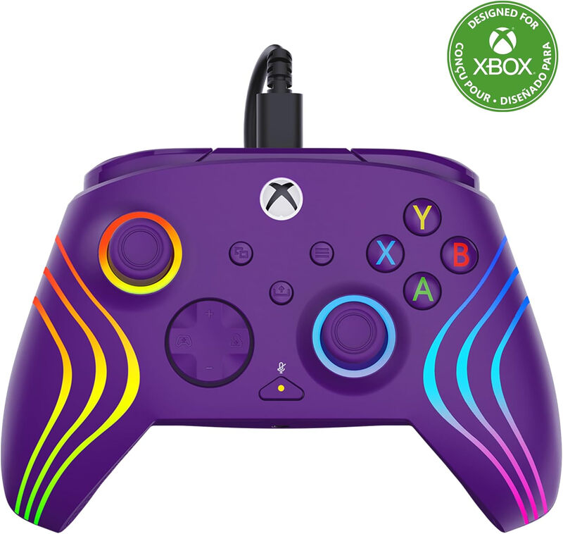 Afterglow Wave Wired Controller for Xbox - Purple