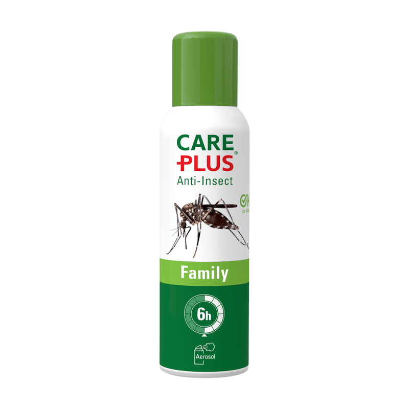 Care Plus Anti-Insectes - Spray Aérosol Familial, 100 ml