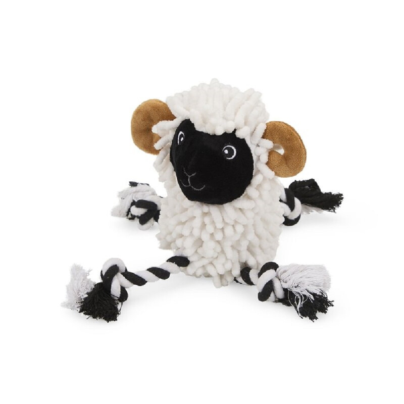 Buddies Noodle Ram Plush Dog Toy
