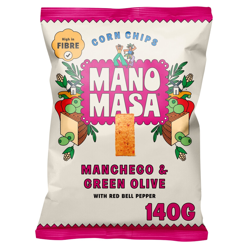 Manchego & Green Olive 140g