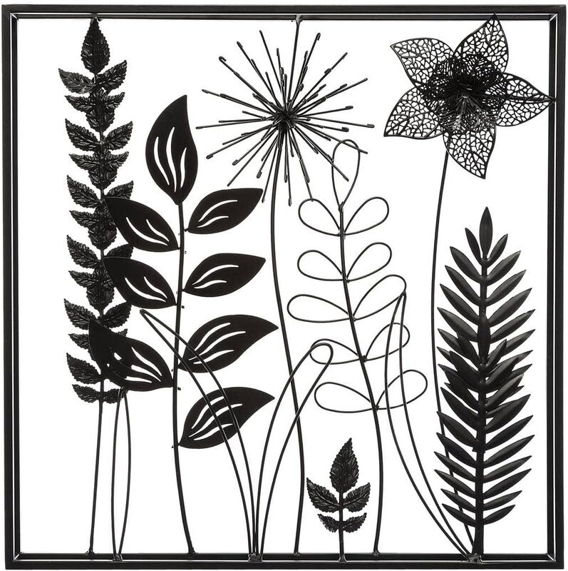 Atmosphera Ella Metalen wandkunst - 40 x 40 cm