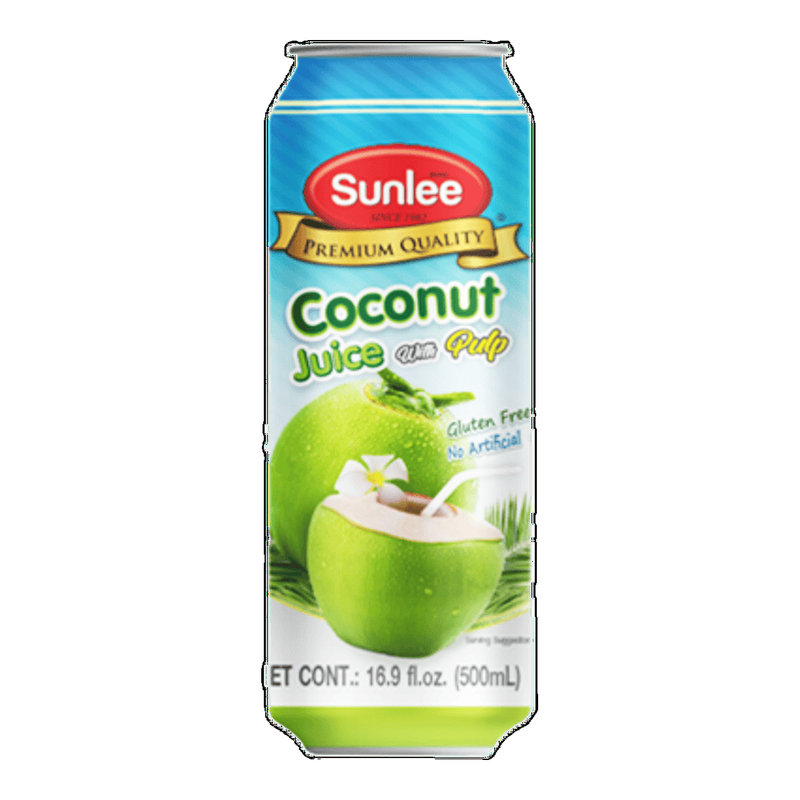 Sunlee kokosnootsap met pulp 485 ml