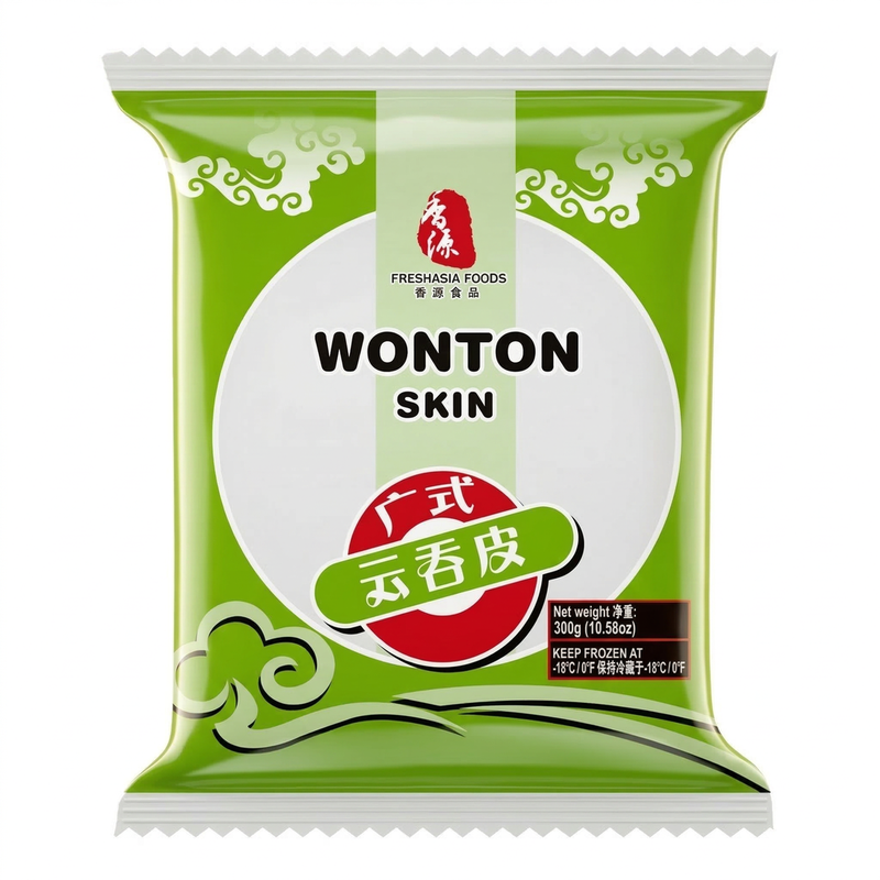 Freshasia Golden/White Wonton Skin 300G