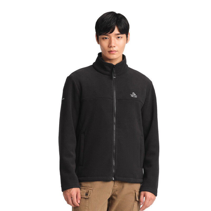 PELLIOT Outdoor Fleecejacke Herren Schwarz XXL