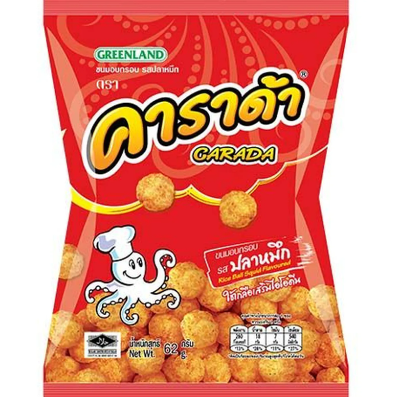 Carada Reisbällchen mit Tintenfischgeschmack 62 g