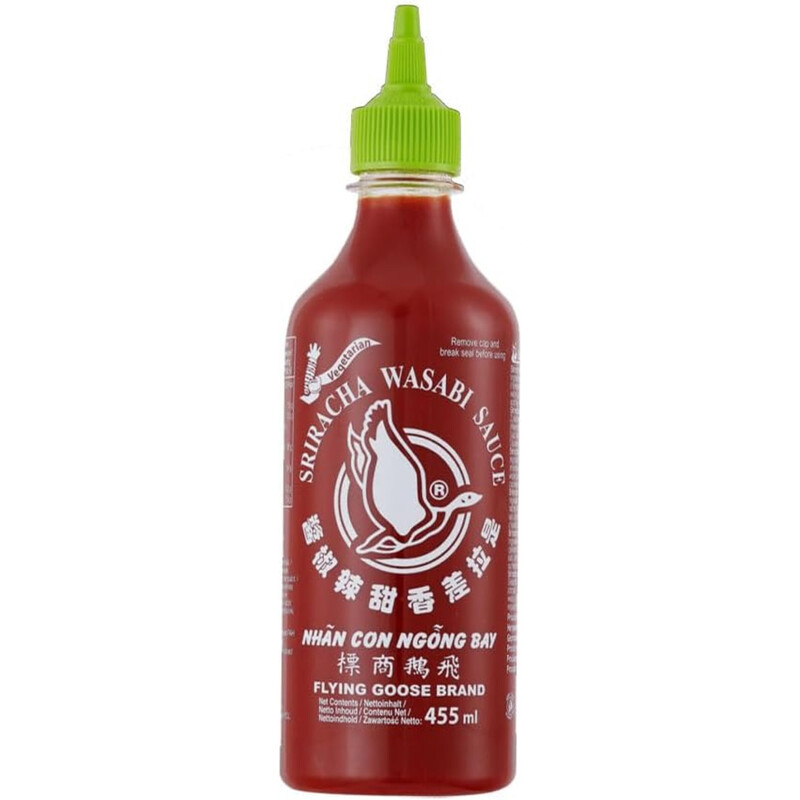 FLYING GOOSE SRIRACHA CHILLI SAUCE WASABI 455ml