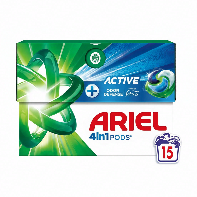 Ariel Allin1 wasmiddel active 15 stuks