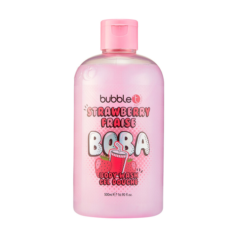 Body Wash In Strawberry Boba 500ml