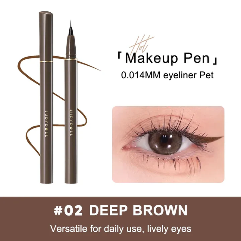 SLIM LIQUID EYELINER 02DEEP BROWN
