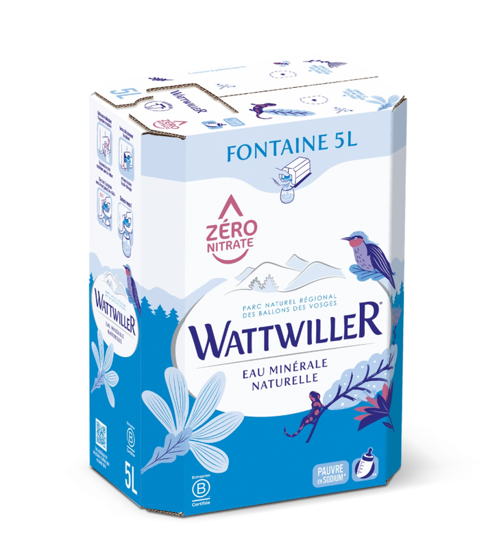 Eau Minérale Naturelle Wattwiller La Fontaine De - vue 2