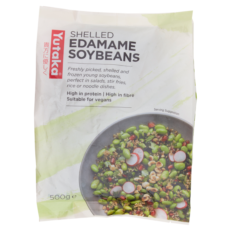 Edamame Shelled Soybeans No Pods 500g