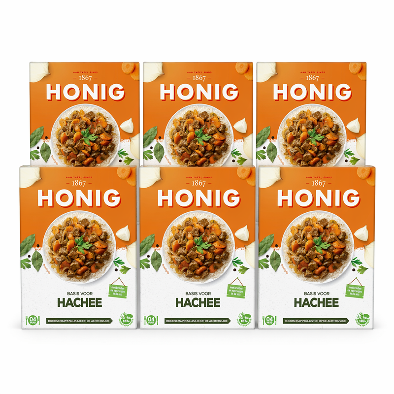 Honig Basis Hachee - 6 x 63 g