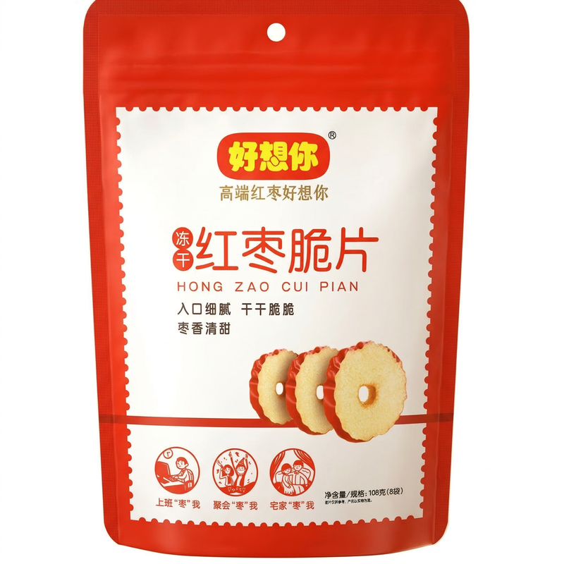 Haoxiangni knusprige Dattelscheiben 108g