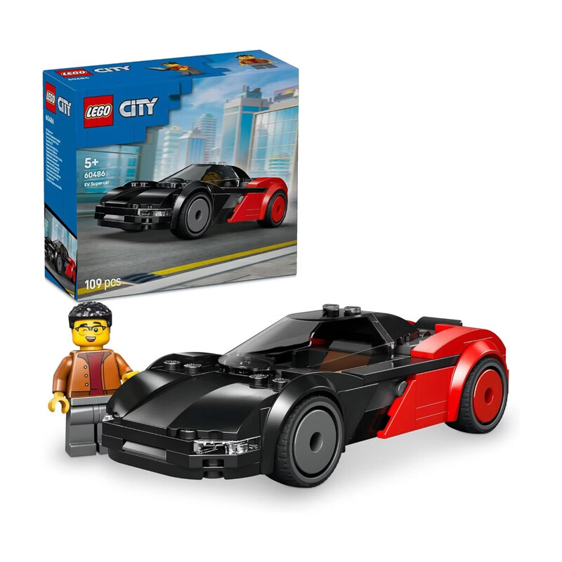 CITY 60486 EV Supercar