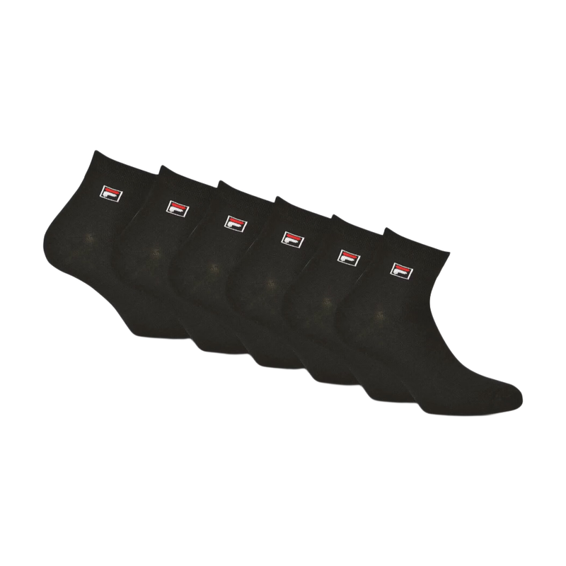 FILA Enkelsokken / Enkelsokken 6-pack Zwart Maat 43-46