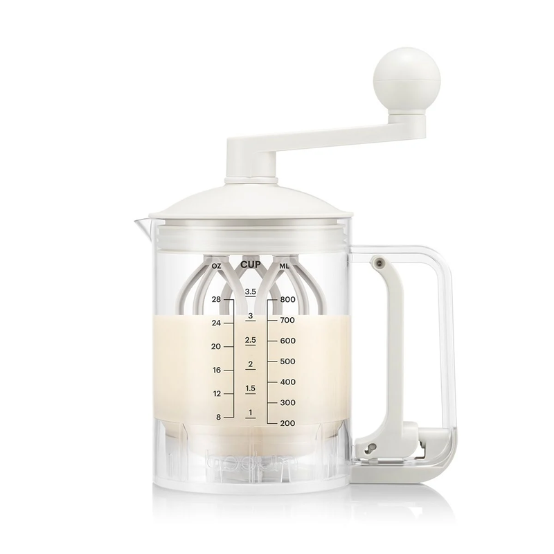 BISTRO Pancake Batter Mixer & Dispenser - White