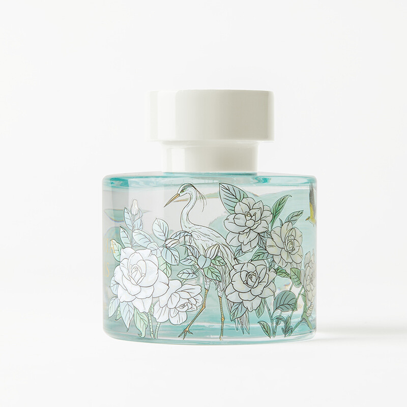 SONGCHAO A Realm in Bloom reed diffuser Geur: Gardenia in Bloom Afmetingen: 7,5 x 7,5 x 19,5 cm 50