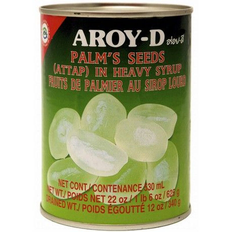 Palmpitten in siroop Attap 625g
