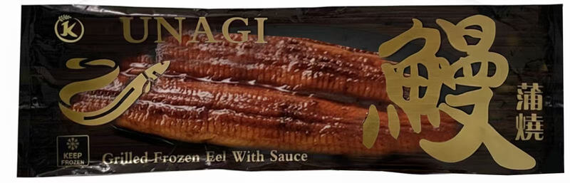 J&K Frozen Roasted Eel (Unagi) 7 oz (190g-200g)