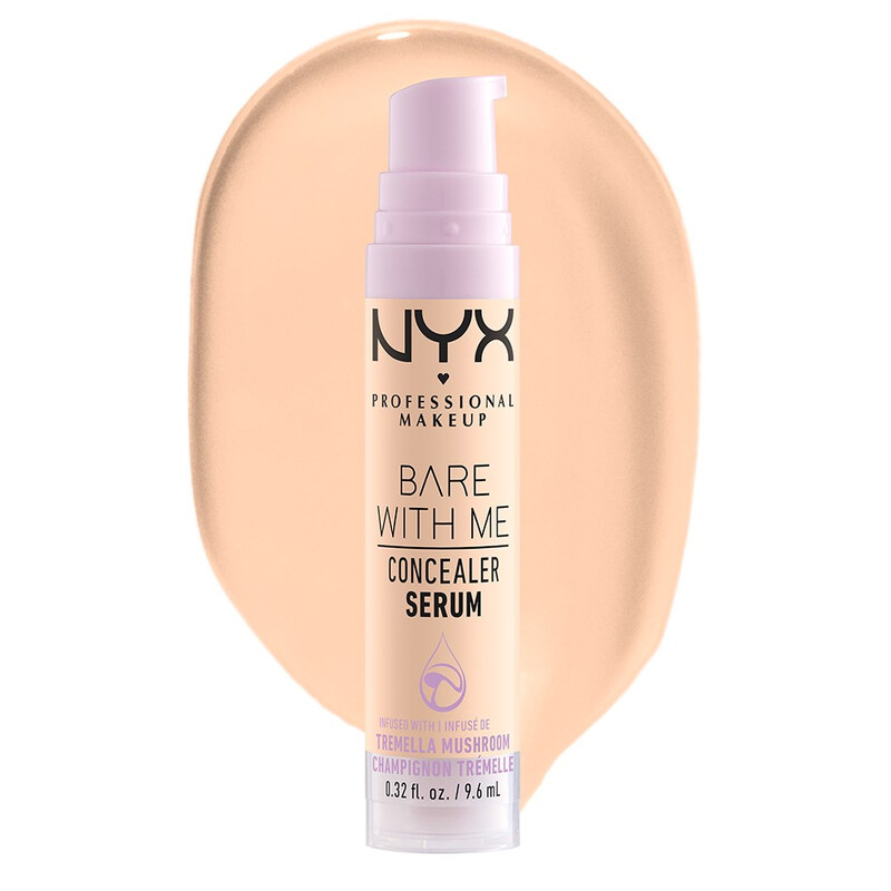 NYX Professional Makeup Bare With Me Concealer Serum in Shade Fair for a Naturally Hydrated and Radiant, Even Complexion | 9.6ml