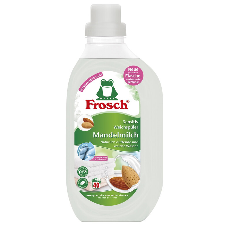 Frosch Sensitiv-Weichspüler Mandelmilch 880ml