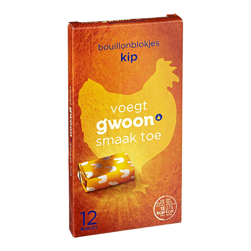 G'woon Kippenbouillonblokjes - 120 g