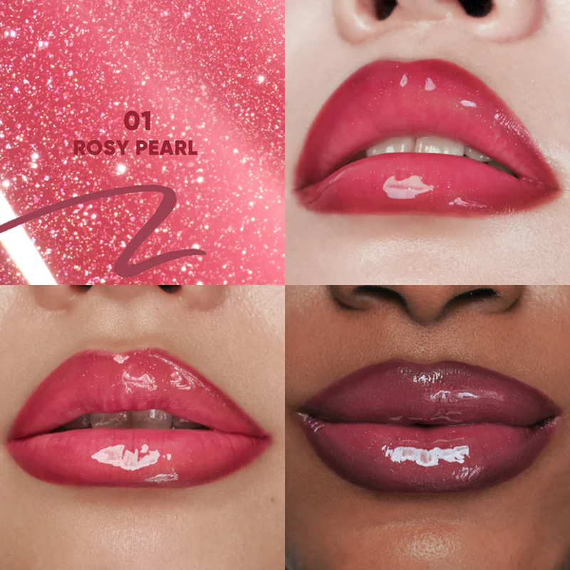 Judydoll duo van peel-off lip stain en plumping lipolie 01 Rosy Pearl Lips