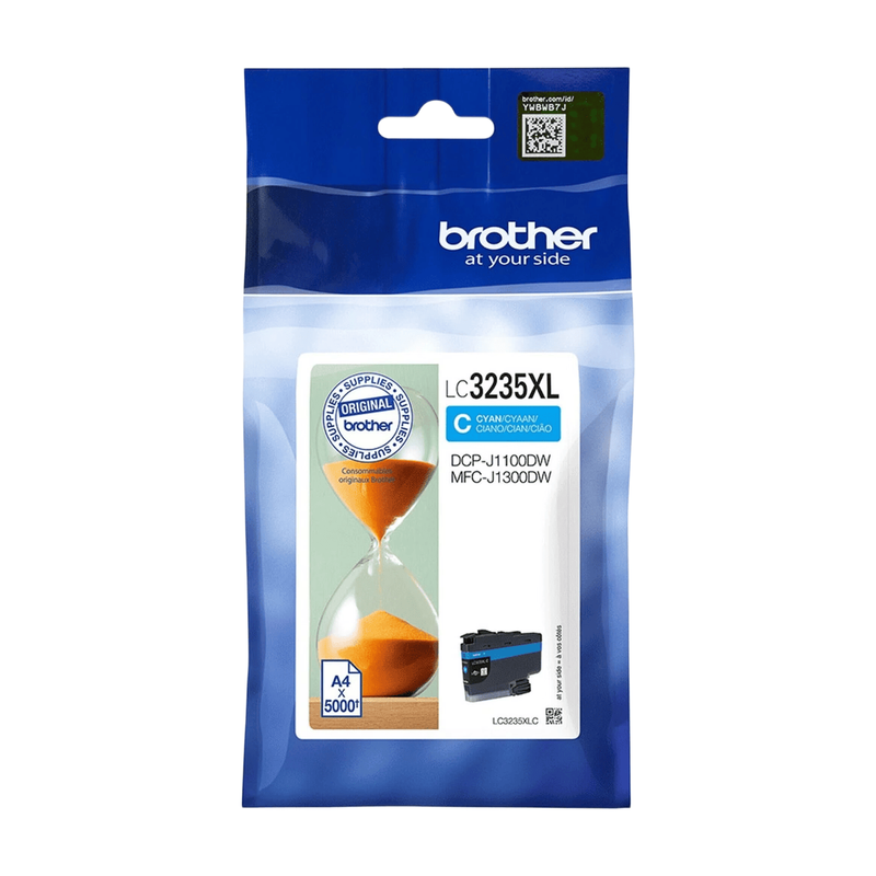 Brother LC3235XLC inktcartridge cyaan, origineel, 1 stuk