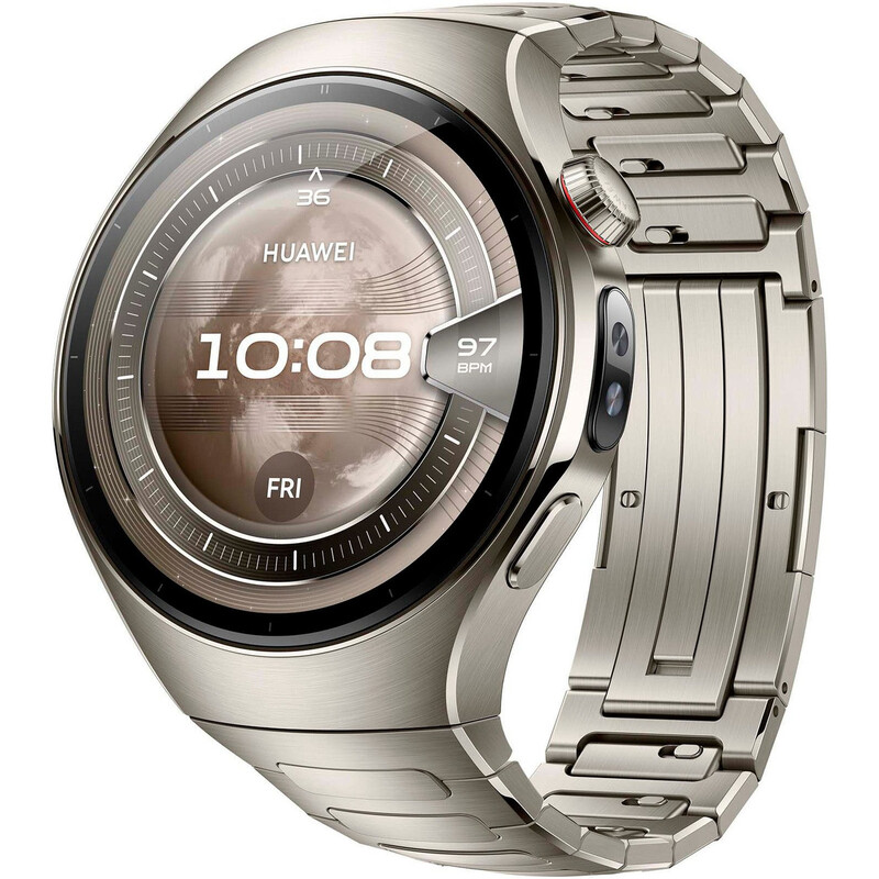 Huawei Silberfarben Titan Smartwatch "Watch 5 46Mm"(/ 15 ″) Harmony Os von Baur - Bild 8