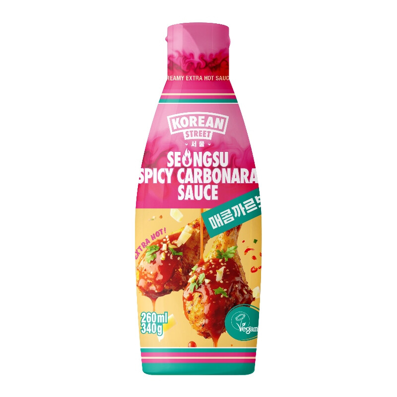 Korean Street Seongsu Spicy Carbonara Sauce 260ml