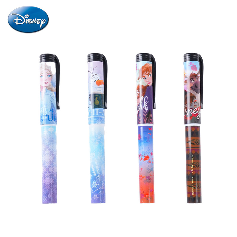 4pcs Disney Frozen Pen Set Elsa Princess Olaf Anna Sven Officially Licensed Anime Bal