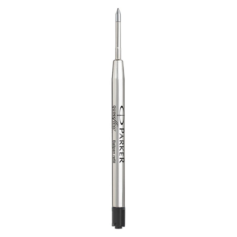 Parker recharges pour stylo bille pointe moyenne encre QUINKflow lot de 10