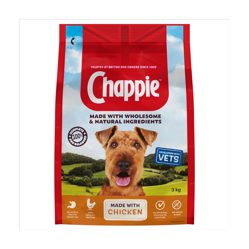 Complete Adult Dry Dog Food Chicken & Wholegrain Cereal 3kg