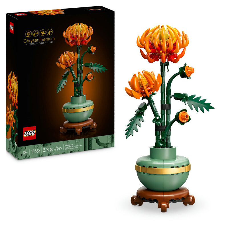 LEGO Icons Le Chrysanthème 10368 - vue 8