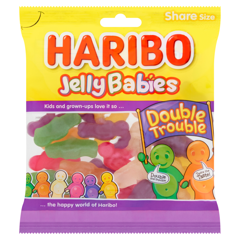 Jelly Babies Double Trouble Share Size 175g