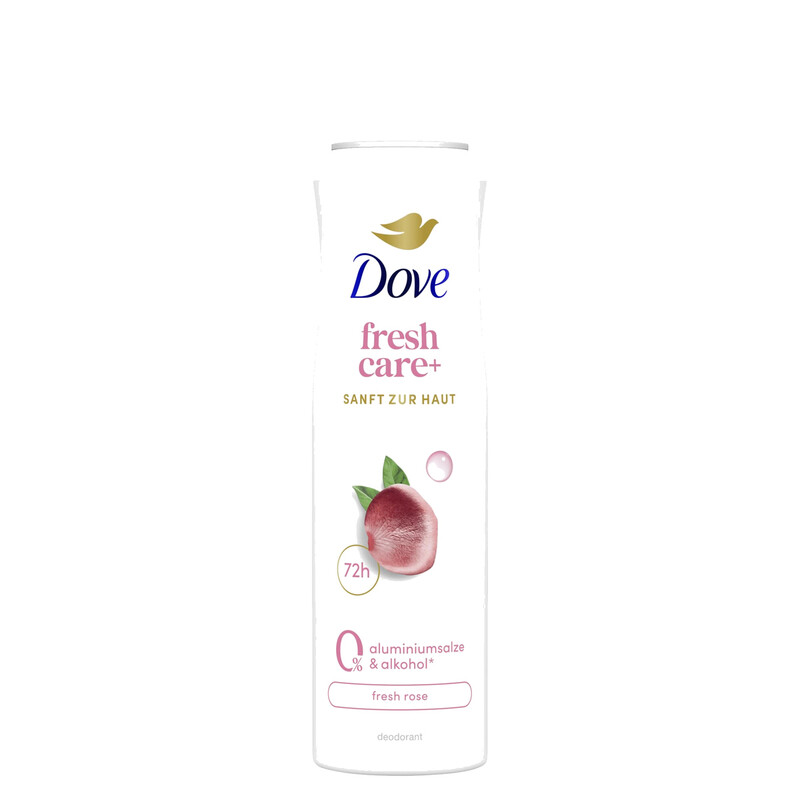 Dove Deo Body Spray mit Rosenduft und Zinkkomplex, 150 ml