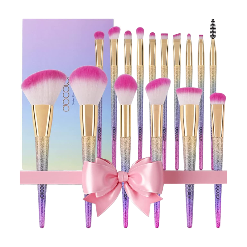 docolor Fantasy makeup brush set with 16