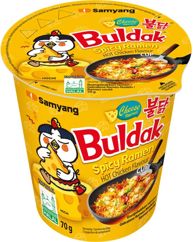 Samyang Hot Chicken Ramen Cup Cheese 70 g