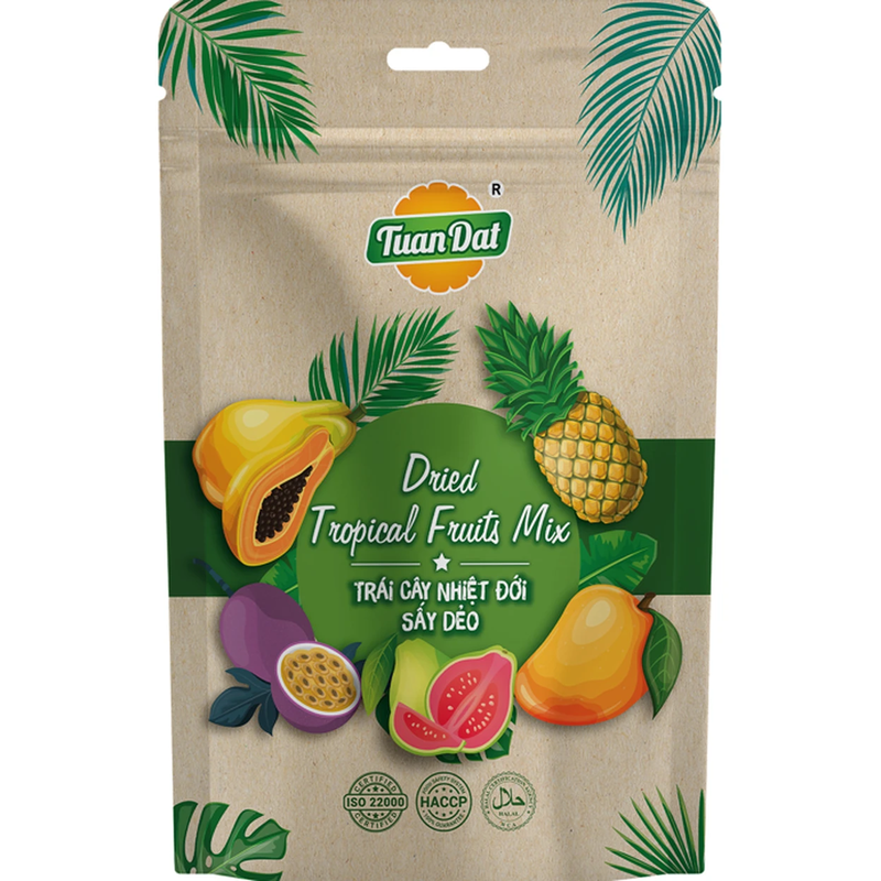 Tuan Dat Mélange de Fruits Tropicaux Séchés 100 g