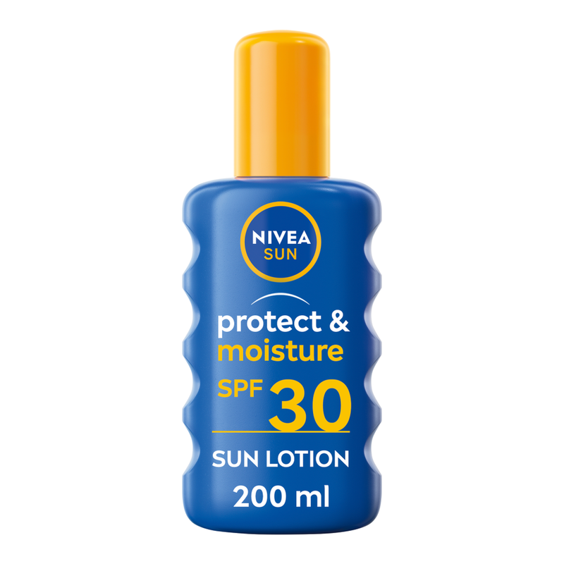 NIVEA Sun Protect & Moisture Sunscreen Lotion SPF30 200ml