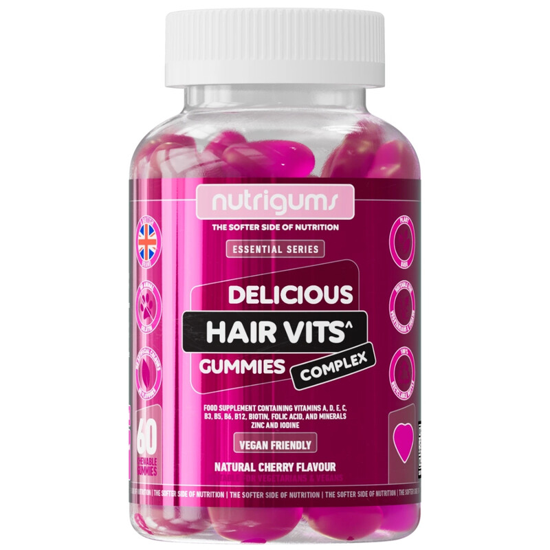 Nutrigums Hair Vitamin Daily Wellness Support Gummies - 60 Gummies