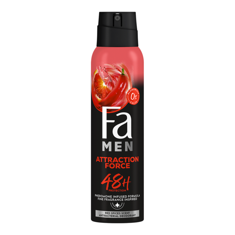 Fa Attraction Force Men Deodorant Spray - 150 ml