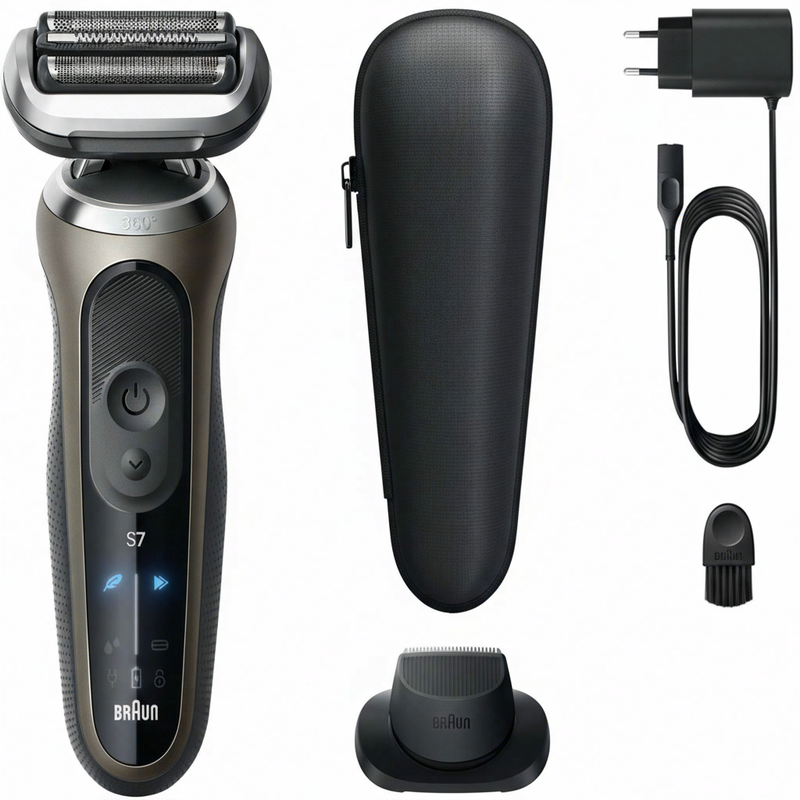 Braun Series 7 72-C1200s foliescheerapparaat - 1 stuk - AutoSense-technologie - nat & droog gebruik - precisietrimmer